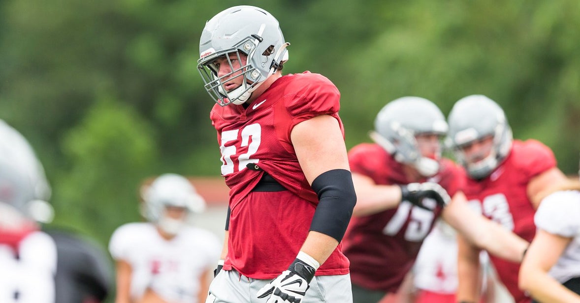 Starting left guard Jarrett Kingston says Cougar D much improved