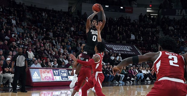 Mississippi State's point guard, Nick Weatherspoon had a solid showing in his team's win over Arkansas.  (Photo: Gene Swindoll/ Gene's Page, via 247Sports)
