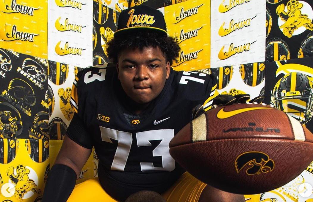 Iowa Football: 247Sports crystal balls 2025 OT Nick Brooks to Hawkeyes