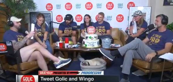 Football analyst Mike Golic Jr. talks about his family's Notre