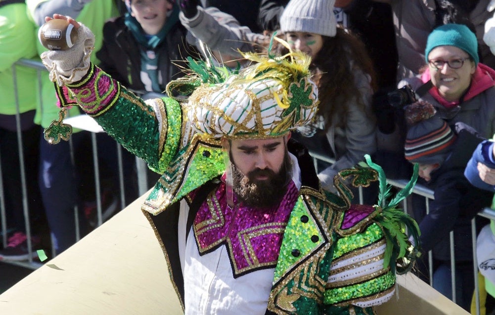 Eagles fans can buy a Jason Kelce Super Bowl parade bobblehead