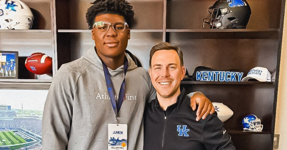 Elite DL Kellan Hall feels like the top priority for the Kentucky staff