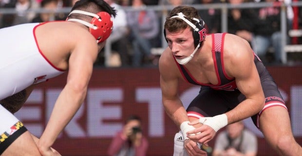 NU wrestling pins two conference victories against Northwestern and Rutgers, Sports