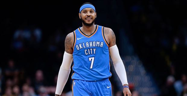 Report: Thunder trading Carmelo Anthony, first-rounder to Hawks