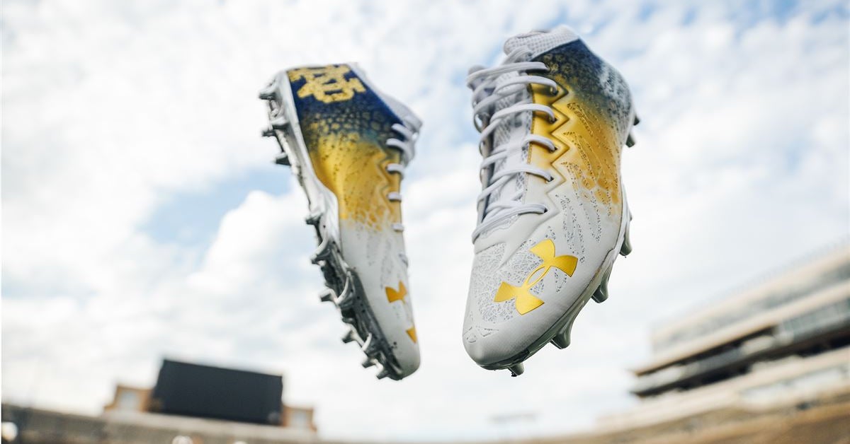 notre dame football cleats