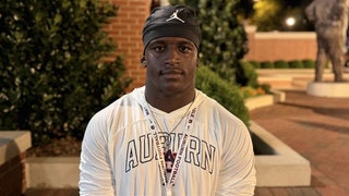 RB CJ Davis III, son of Kick Six legend Chris Davis, visits Auburn