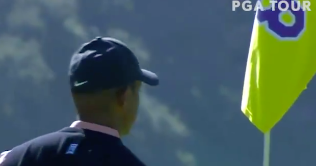 Watch: Tiger Woods honors Kobe Bryant in typical 'Mamba' fashion