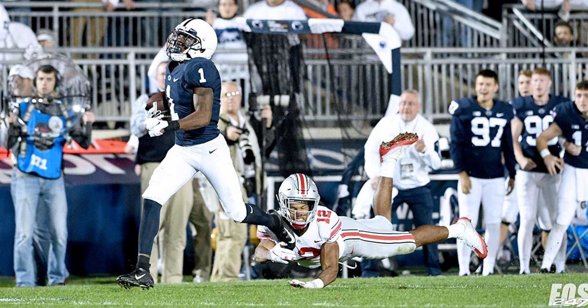 Penn State Frame Game KJ Hamler is too fast for Ohio State