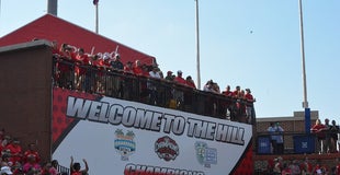 Recruits arriving at WKU for Saturday's game Recruits arriving at WKU for Saturday's game
