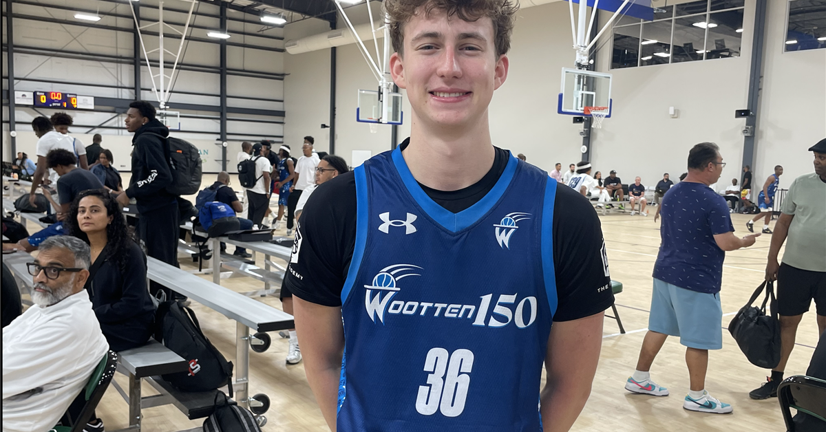 2027 IU commitment Chase Branham at the Wootten Top 150