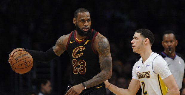 「Lonzo Ball LeBron James」的圖片搜尋結果