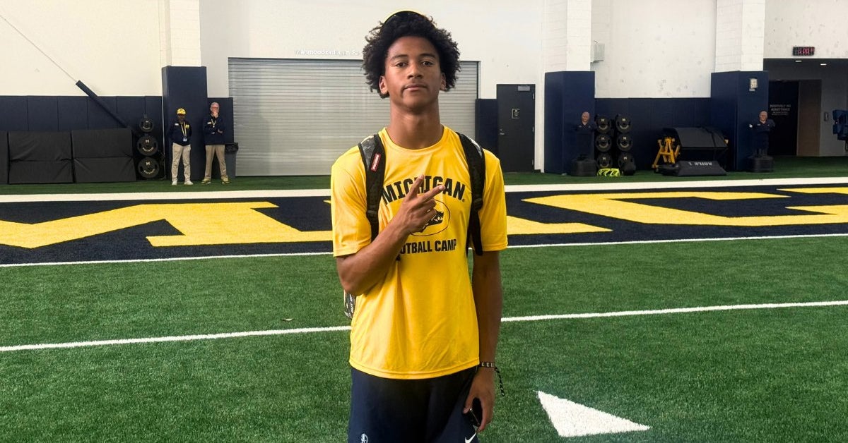 2029 WR Mario Manningham Jr. blown away landing dream offer from Michigan