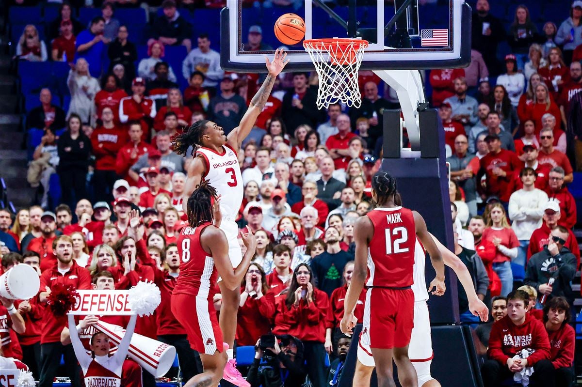 Takeaways From No. 19 Oklahoma's 79-70 Win Against Arkansas