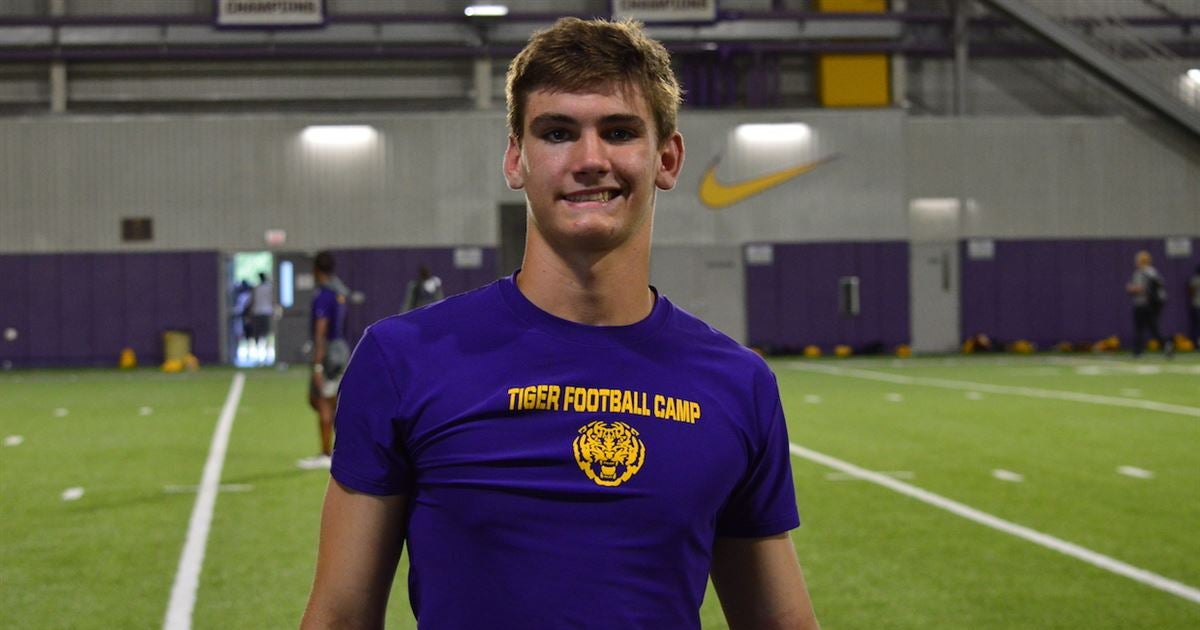 WATCH: 2022 QB Ty Simpson has impressive showing at LSU camp