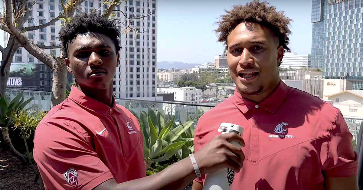 Budding actors Cameron Ward and Ron Stone: 'This is Cougar Country ... Let's Ride'