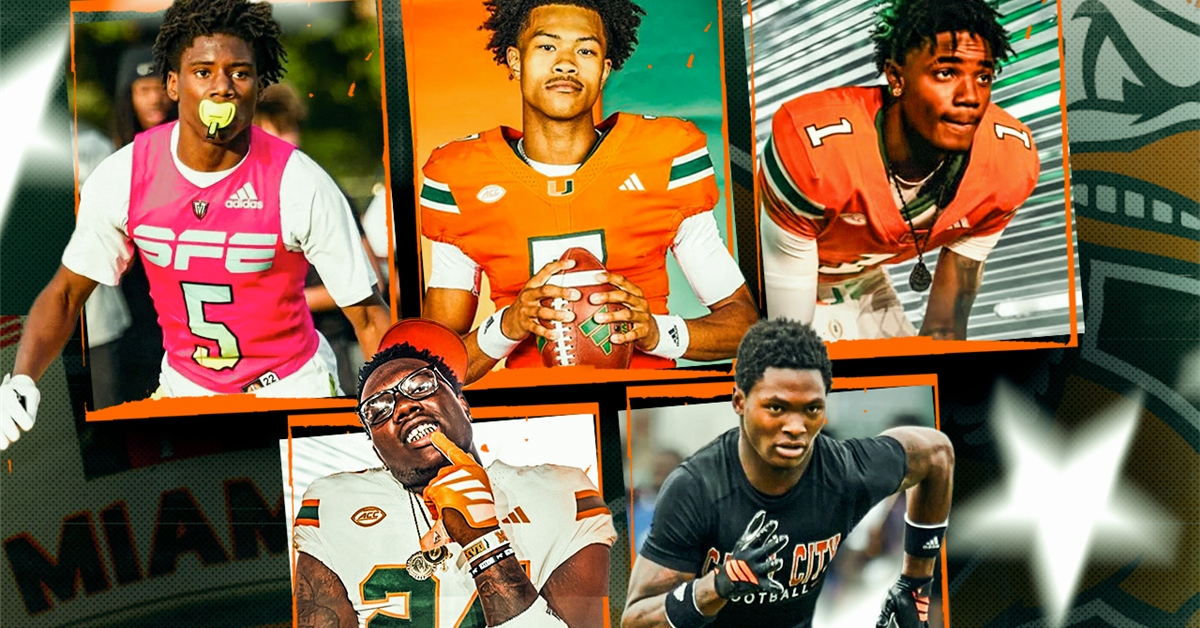 Miami Hurricanes secure top recruits in historic five-star class