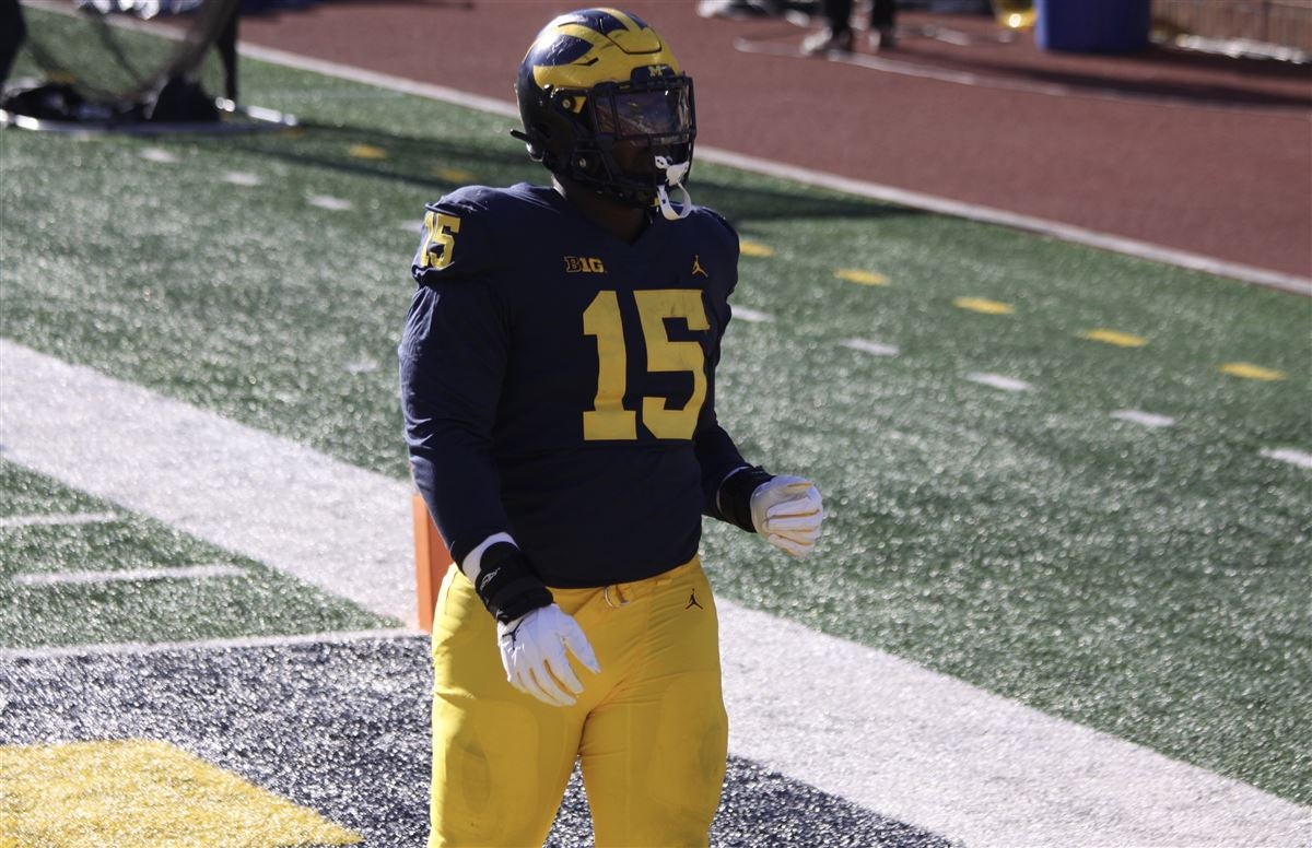 Highlights: Michigan Defensive Lineman Christopher Hinton