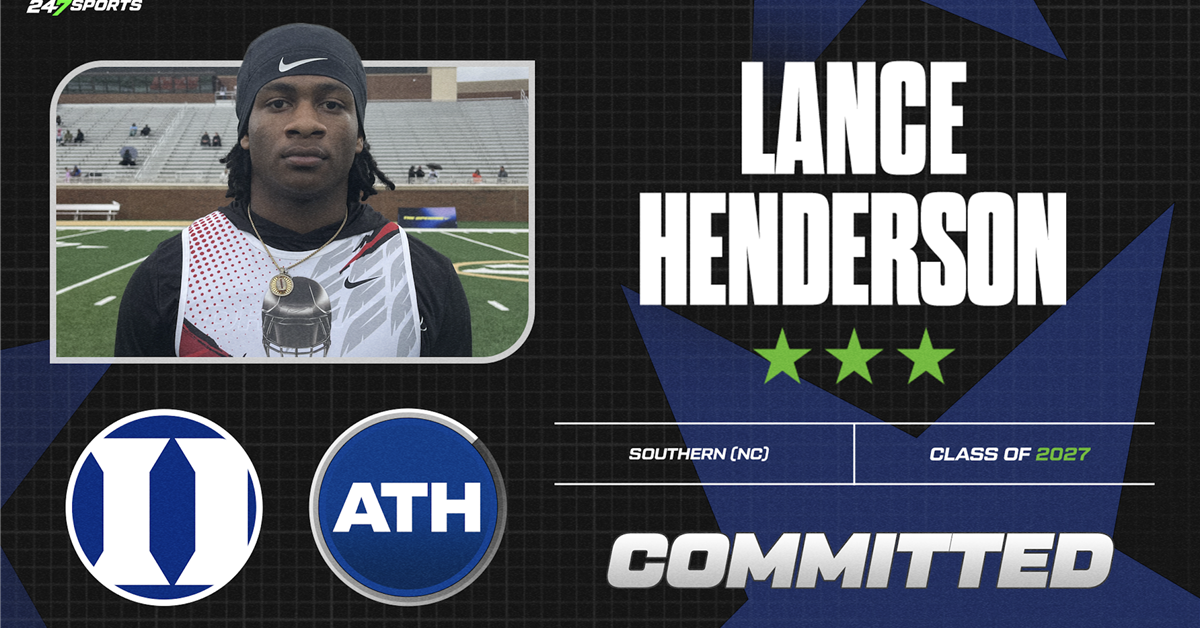 Duke defeats Wolfpack, Tar Heels, and Hokies to land Durham-based athlete Lance Henderson