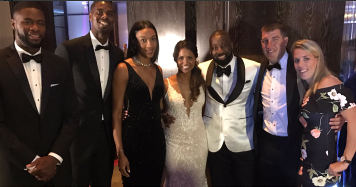 LOOK: Raymond Felton Gets Married, Carolina Family Attends