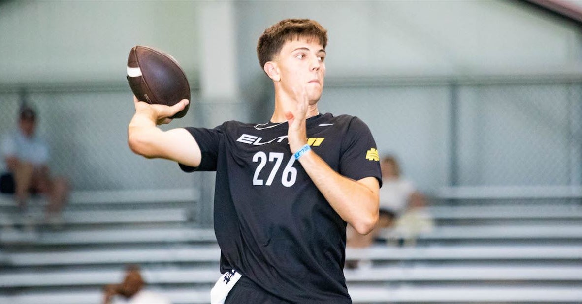 Counting Down the Irish – QB-Noah Grubbs
