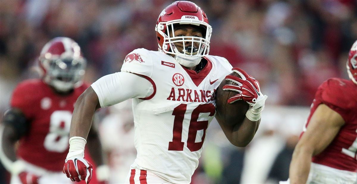 Razorbacks' Treylon Burks selected No. 16 by Tennessee Titans