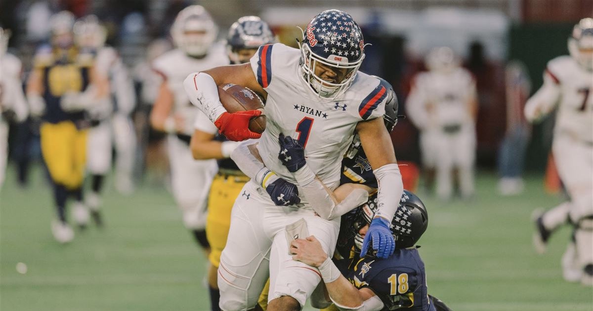 Ja'Tavion Sanders leads Denton Ryan into 5ADI state semifinal