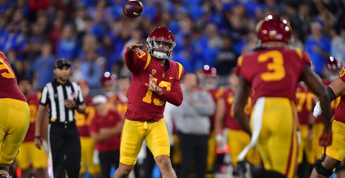 Caleb Williams' Heisman Candidacy Touted By Media, USC Clinches Pac-12 ...