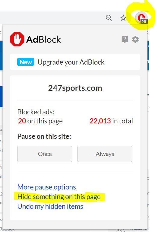 Removing the 24/7 VIP Paywall/pop-up with Adblock
