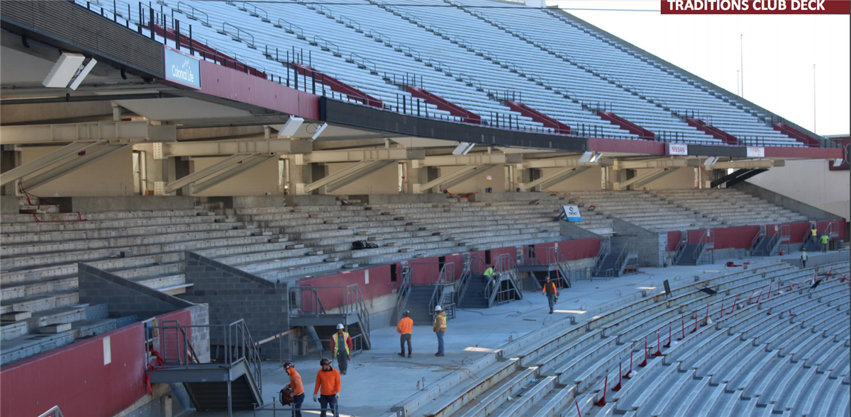 In Photos Construction Updates At Williams Brice Stadium