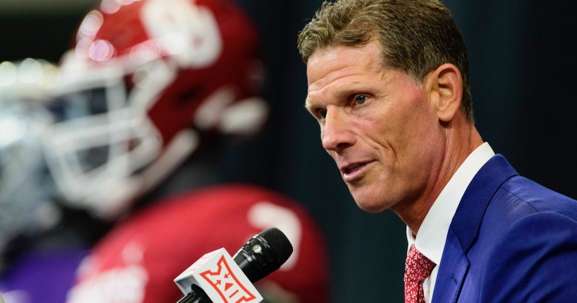 Big 12 Media Days 2022: Oklahoma football coach Brent Venables shouts ...