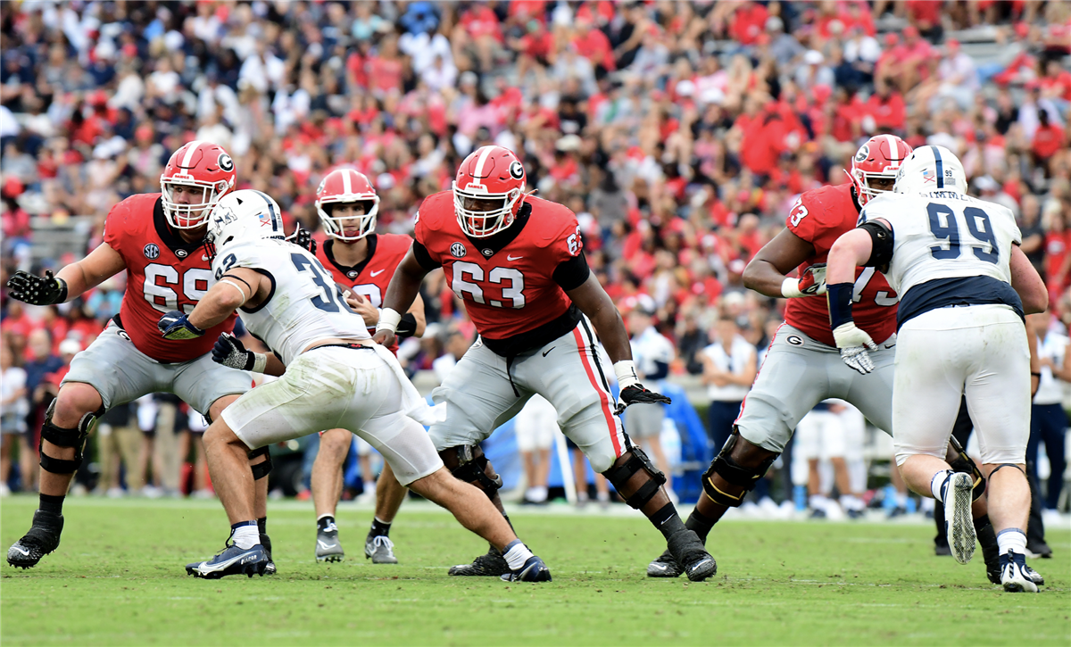 Georgia’s Interior Offensive Line Looking To ‘play To Our Standard’