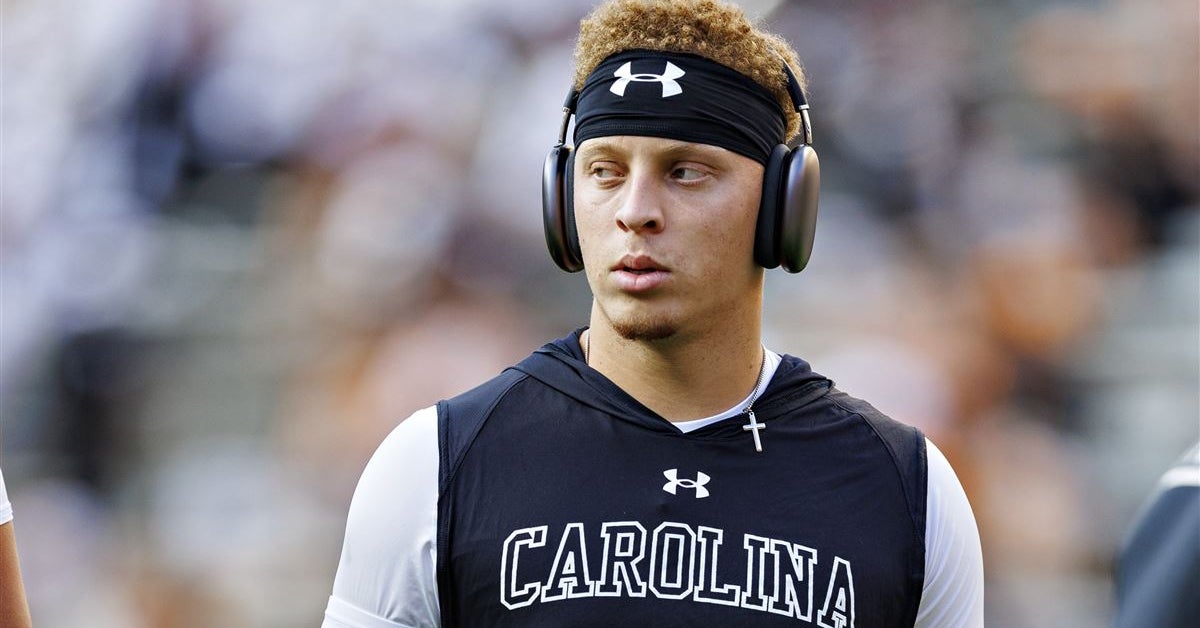South Carolina QB Spencer Rattler reacts to long wait ending in fifth ...
