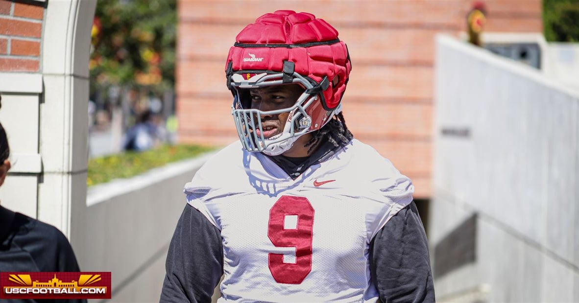 USC DT Keeshawn Silver proves himself a leader regardless of limited spring