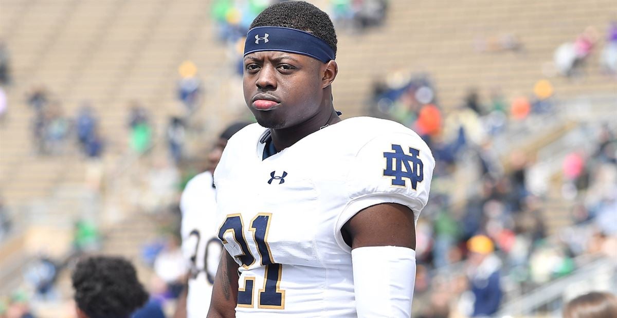 This Guy Plays Notre Dame Football: #21 Jalen Elliott - One Foot Down