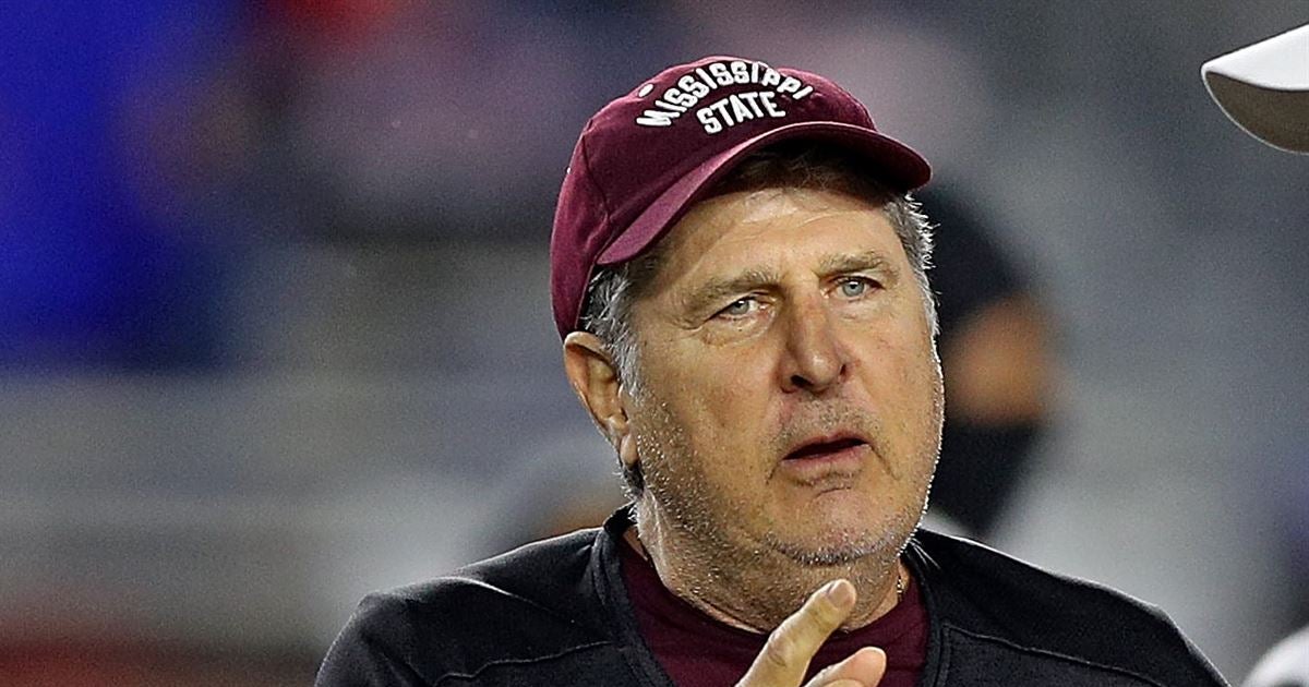 Mike Leach celebrates first Egg Bowl win as Mississippi State coach