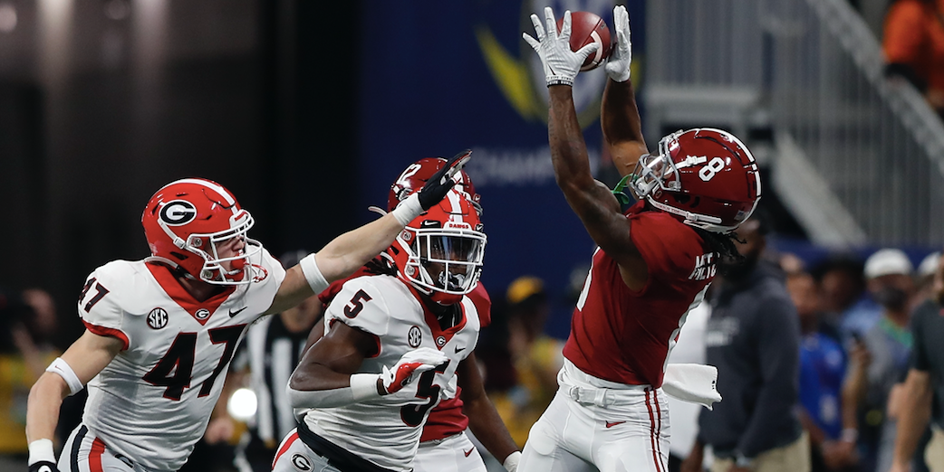 CBS: Alabama's John Metchie not expected to return to game