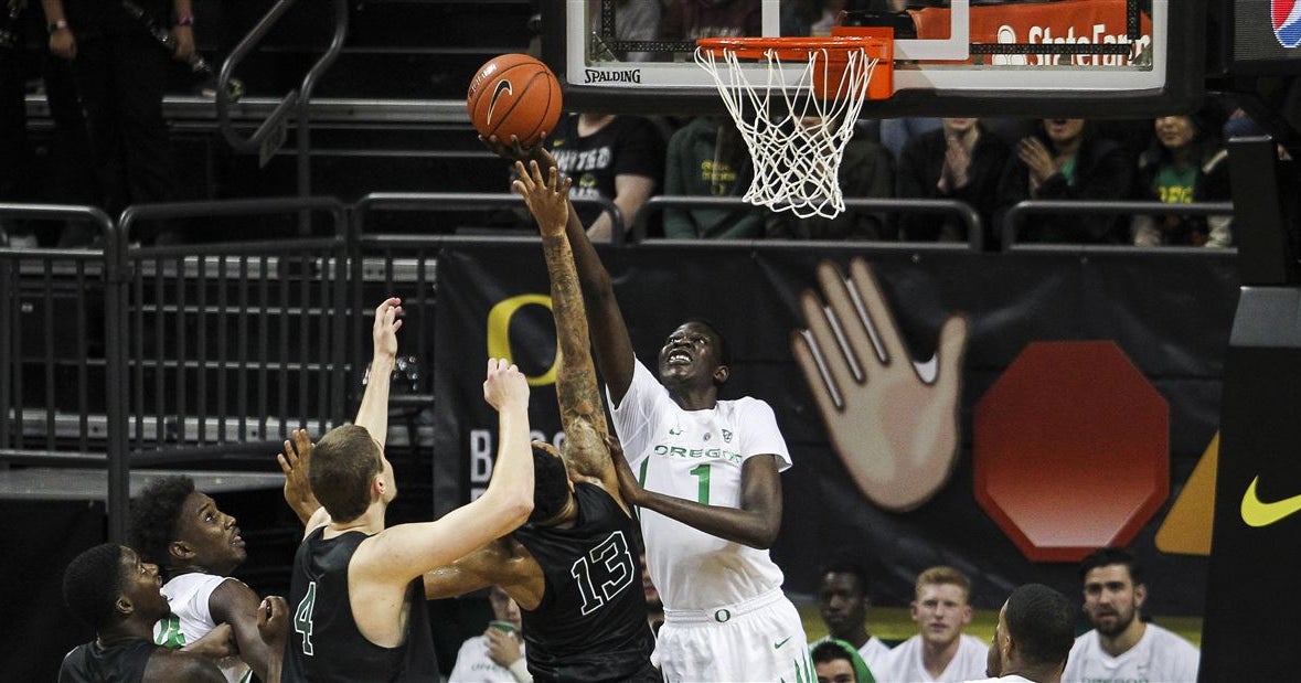 Bol Bol Posts Double Double In First Career Game At Oregon