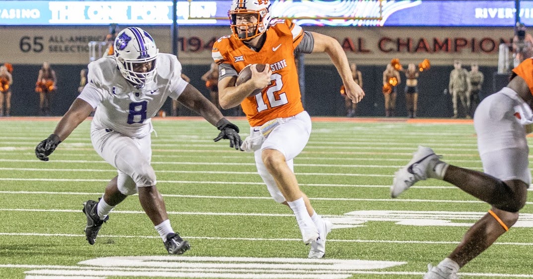 Three quarterbacks in one game? Let's dive deep into Oklahoma State's ...