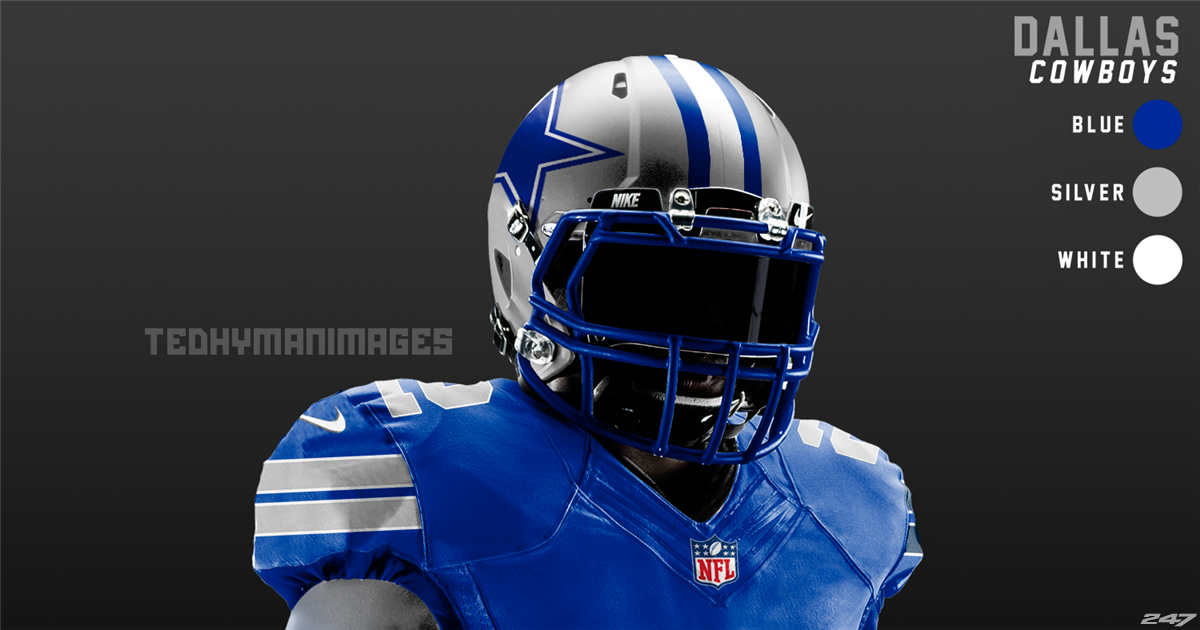 PHOTOS Cowboys alternate 'Color Rush' uniform concepts Gallery Slides