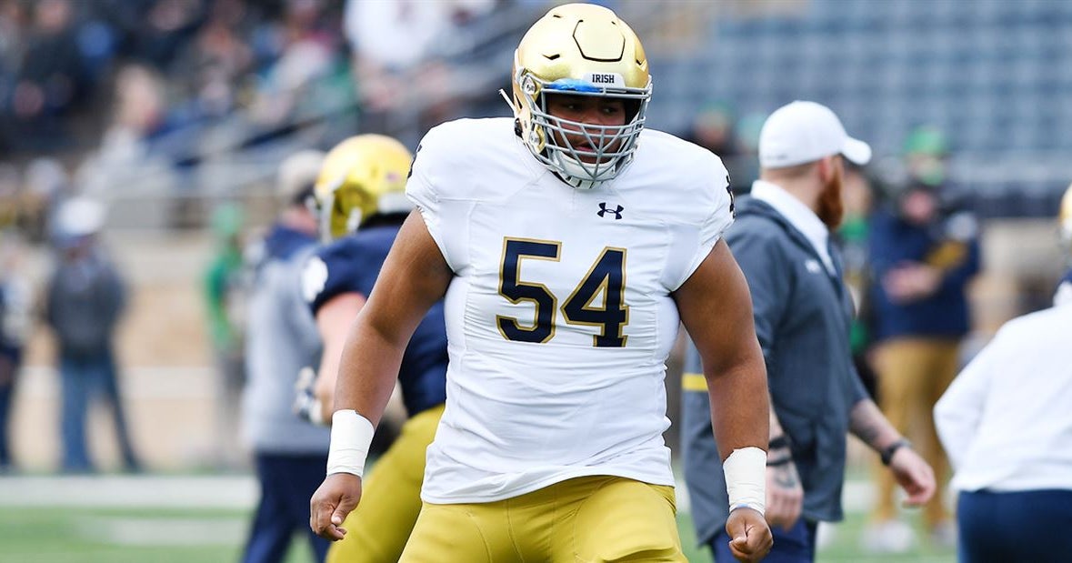Return trip in the works for Notre Dame DL transfer Jacob Lacey