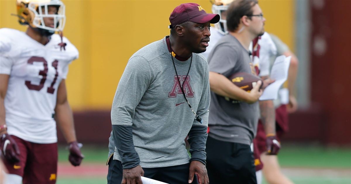 Minnesota RB coach Kenni Burns will be named the next head coach at ...