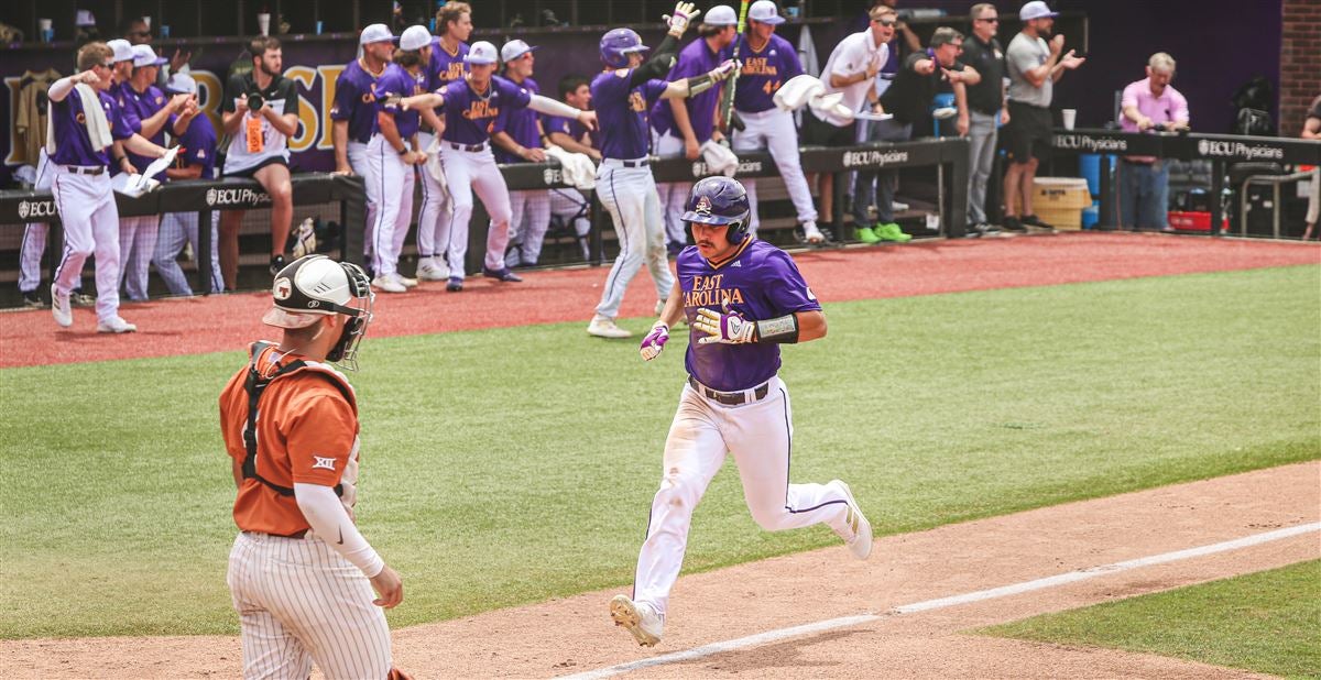 ECU baseball falls to Texas, 11-1, in Super Regional Game 3