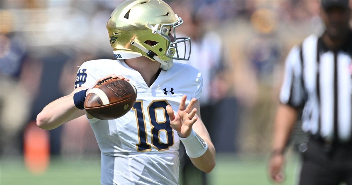 Notre Dame freshman QB Steve Angeli 'staying ready' as Irish mull ...