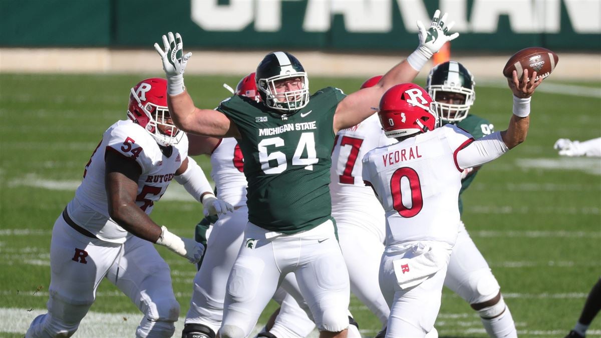 Adam Berghorst living rare dual-sport dream at Michigan State