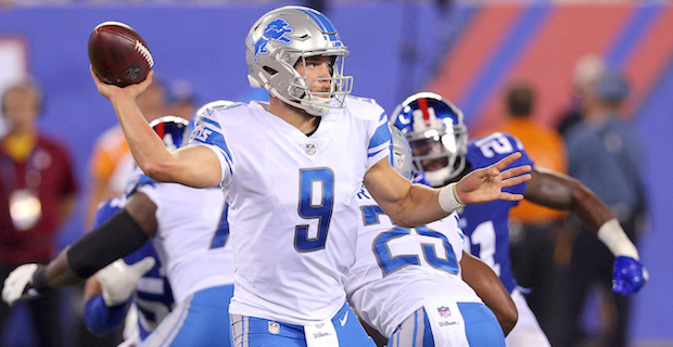 Detroit Lions QB Matthew Stafford dealing with another back injury