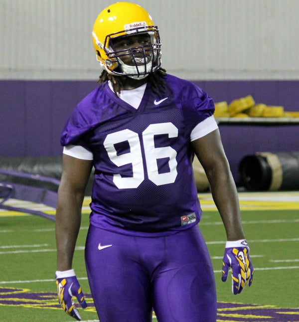 Glen Logan Defensive End - EDGE LSU  NFL Draft Profile & Scouting Report