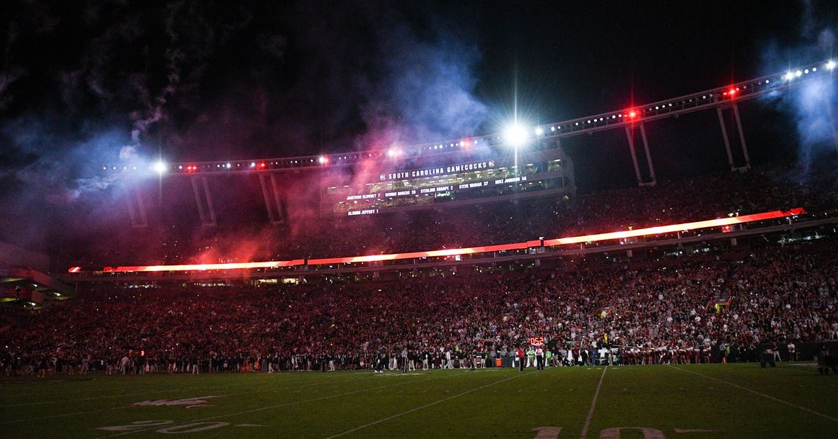 South Carolina Gamecocks football kickoff time windows 2025