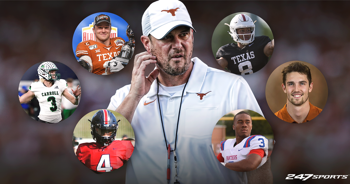 Tom Herman Has Texas Qb Room Finally Roaring To Life