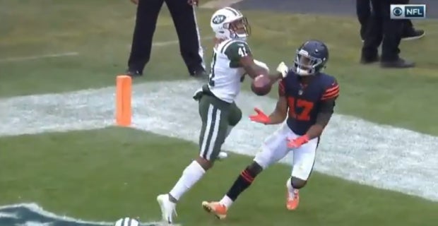 Chicago, Illinois, USA. 28th Oct, 2018. - Bears #17 Anthony Miller in  action during the NFL Game between the New York Jets and Chicago Bears at  Soldier Field in Chicago, IL. Photographer: