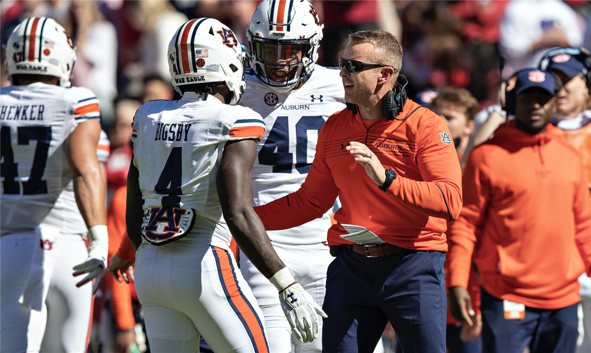 Auburn Football: Bryan Harsin Details Reported Meeting With Tank Bigsby ...